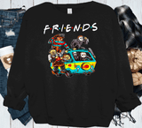 Horror FRIENDS Spooky Halloween Shirt Sweatshirt Hoodie