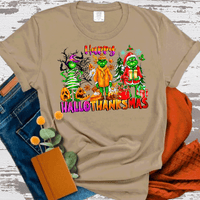 Hallothanksmas Grinch Halloween Thanksgiving Christmas