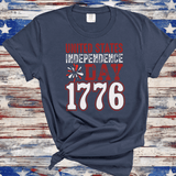 US Independence Day Shirt, 1776 Shirt, 1776 USA Flag Shirt, 4th of July Shirt, 4th of July, Independence Day Shirt, Fourth of July, America Shirt, USA Shirt, Gift Tee