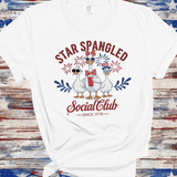 Comfort Colors Star Spangled Social Club Shirt | Funny Patriotic Goose Graphic Tee, 4th of July Goose Shirt | Since 1776
