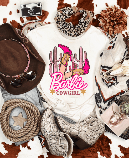 Cowboy Barbie Shirt, Birthday Party Shirt, Cowgirl Bachelorette Party, Party Girls Shirt, Doll Baby Girl, Birthday Gift Shirt