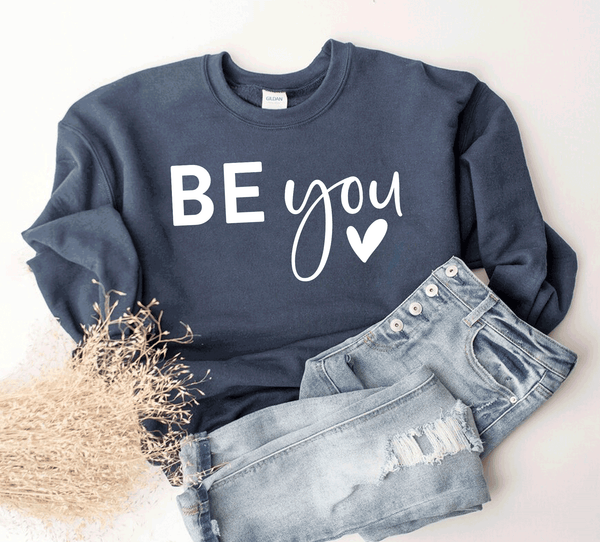 Be You Sweatshirt, You are Enough Sweater, Motivational Sweatshirt, Inspirational Quotes, Love Yourself, Aesthetic Sweatshirt, Gift for Her