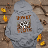 Howdy Fall Cow Print Pumpkin Thanksgiving Comfort Colors