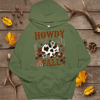 Howdy Fall Cow Print Pumpkin Thanksgiving Comfort Colors