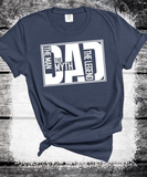 Comfort Colors®  DAD The Man The Myth The Legend Father's Day Shirt, Father's Day Gift, Dad To Be Gift, Funny T-shirt For Dad, Dad Jokes Shirt, Gift For Him