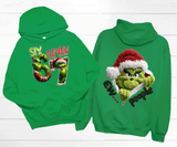 6 7 Six Seven Funny Christmas Family Shirts  / Christmas Realistic Faux Yarn Hoodie / Classic Christmas Movies Shirts / FYP Viral Grinch Sweatshirts / Funny Holiday Crewneck