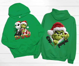 6 7 Six Seven Funny Christmas Family Shirts  / Christmas Realistic Faux Yarn Hoodie / Classic Christmas Movies Shirts / FYP Viral Grinch Sweatshirts / Funny Holiday Crewneck