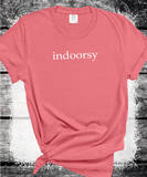 Comfort Colors® Indoorsy Shirt, Funny Introvert Tee, Cozy Homebody Shirt, Anti Social T-Shirt, Relatable Lazy Day Tee