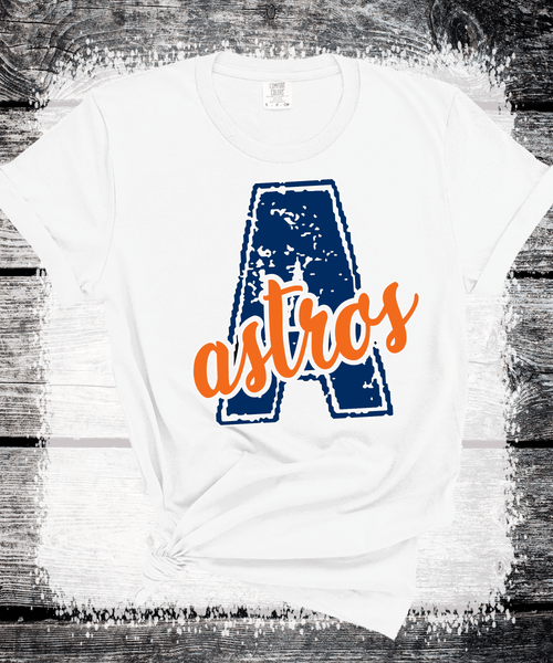 Houston Astros Baseball shirt Family Baseball Fan Spirit shirts, Custom LIttle League Baseball, Play Ball Apparel