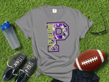 Custom Local School Panthers Sweatshirt, Spirit Wear Sweatshirt, Custom Local Shirts School Mascot Sweatshirt, Gift Idea, Liberty Hill Panthers, Texas Football