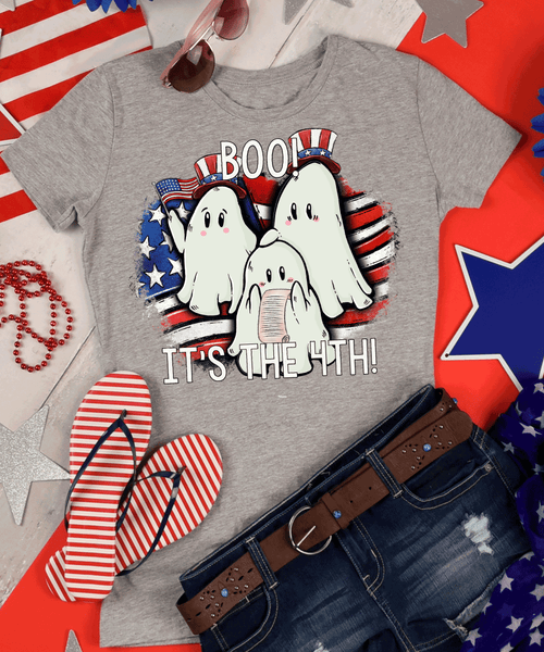 4th of July Shirt, Comfort Colors® Ghost Shirt, Patriotic ghost Tshirt, Independence Day Bow Shirt, USA Tee, America Shirt, July 4th Tee