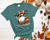 Boojee Ghost Sassy fierce Fall Fashion Diva High Heels, Coffee, Purse Bag, Princess Girly Halloween Ghost