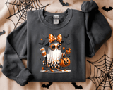 Boojee Ghost Sassy fierce Fall Fashion Diva High Heels, Coffee, Purse Bag, Princess Girly Halloween Ghost