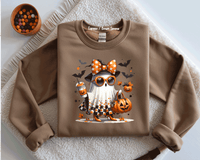 Boojee Ghost Sassy fierce Fall Fashion Diva High Heels, Coffee, Purse Bag, Princess Girly Halloween Ghost