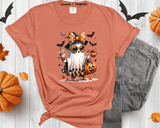 Boojee Ghost Sassy fierce Fall Fashion Diva High Heels, Coffee, Purse Bag, Princess Girly Halloween Ghost