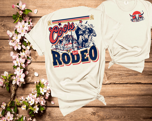 Coors Rodeo Cowboy Steer Comfort Colors