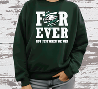 Forever EAGLES not just when are winning Philadelphia Football Sweatshirt, Philly T-shirt, Trending Eagles Fan Shirts, Football Crewneck, Eagles Hoodie, Superbowl GIfts