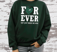 Forever EAGLES not just when are winning Faux Glitter scratch Go BIRDS Philadelphia Football Sweatshirt, Philly T-shirt, Trending Eagles Fan Shirts, Football Crewneck, Eagles Hoodie, Superbowl GIfts