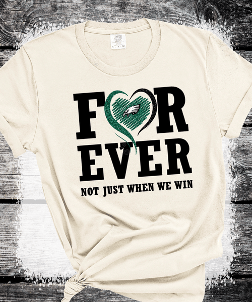 Forever EAGLES not just when are winning Faux Glitter scratch Go BIRDS Philadelphia Football Sweatshirt, Philly T-shirt, Trending Eagles Fan Shirts, Football Crewneck, Eagles Hoodie, Superbowl GIfts