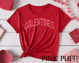Comfort Colors Puff Vinyl Galentines , Girls night out, Singles Shirts Matching Best Friends shirts Galentine Party