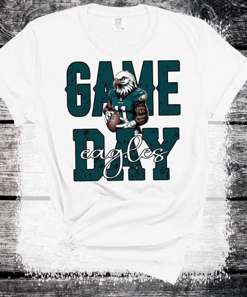 Eagles Football Game day shirt, football Schedule Shirt, Philadelphia Eagles Football Team, Bird Gang Football Fan Gift