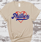 Philadelphia Phillies Baseball Heart shirt for Adults Kids Family Philly Baseball Drink shirt, Phillies 1883 Baseball Fans, Play Ball Apparel