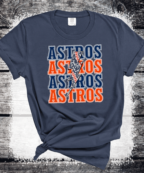 Houston Astros Baseball shirt Family Baseball Fan Spirit shirts, Custom LIttle League Baseball, Play Ball Apparel