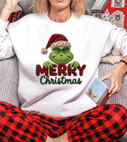 The most wonderful time of the year / Merry Christmas Realistic Faux Yarn Hoodie / FYP Viral Trending Sweatshirts / Funny Holiday Crewneck