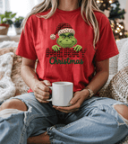 The most wonderful time of the year / Merry Christmas Realistic Faux Yarn Hoodie / FYP Viral Trending Sweatshirts / Funny Holiday Crewneck