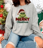 The most wonderful time of the year / Merry Christmas Realistic Faux Yarn Hoodie / FYP Viral Trending Sweatshirts / Funny Holiday Crewneck