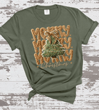 Christmas Tree Realistic Faux Yarn Hoodie / Holiday matching family knit look /  FYP Viral Trending Sweatshirts / Funny Holiday Crewneck