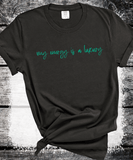Comfort Colors® Showgirl Shirt for Fan, My energy is a Luxury sweatshirt, Showgirl Tshirt Gift for Her, Country Music Fan Gift Swiftie Fan