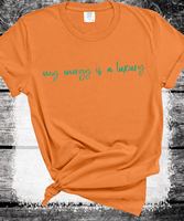 Comfort Colors® Showgirl Shirt for Fan, My energy is a Luxury sweatshirt, Showgirl Tshirt Gift for Her, Country Music Fan Gift Swiftie Fan