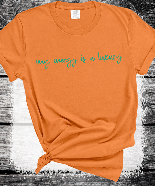 Comfort Colors® Showgirl Shirt for Fan, My energy is a Luxury sweatshirt, Showgirl Tshirt Gift for Her, Country Music Fan Gift Swiftie Fan
