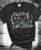 Eagles Football Game day Matching Faith Family Football, Thanksgiving Family Matching Shirts, Superbowl Eagles Faux Bling Sweatshirt Eagles Fans