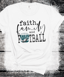 Eagles Football Game day Matching Faith Family Football, Thanksgiving Family Matching Shirts, Superbowl Eagles Faux Bling Sweatshirt Eagles Fans