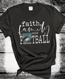 Eagles Football Game day Matching Faith Family Football, Thanksgiving Family Matching Shirts, Superbowl Eagles Faux Bling Sweatshirt Eagles Fans (Copy)