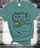 Eagles Football Game day Matching Faith Family Football, Grinch Family Matching Shirts, Superbowl Eagles Faux Bling Sweatshirt Eagles Fans