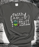 Eagles Football Game day Matching Faith Family Football, Grinch Family Matching Shirts, Superbowl Eagles Faux Bling Sweatshirt Eagles Fans