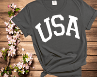 Retro Style USA Tshirt, Big USA Tshirt, USA Comfort Colors Shirt, Comfort Colors Usa Tshirt, Usa Comfort Colors Tee, 4th of July Usa Tshirt