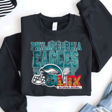 Super Bowl Philadelphia Football Sweatshirt, Philly T-shirt, Trending Eagles Fan Shirts, Football Crewneck, Eagles Hoodie, Superbowl GIfts