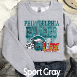 Super Bowl Philadelphia Football Sweatshirt, Philly T-shirt, Trending Eagles Fan Shirts, Football Crewneck, Eagles Hoodie, Superbowl GIfts