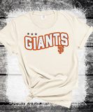 San Francisco Giants Baseball shirt Family Baseball Fan Spirit shirts, Custom LIttle League Baseball, Play Ball Apparel