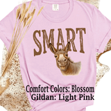 Comfort Colors® Smart Ass, Donkey Farmlife funny graphic tee, funny sarcastic shirt, trendy western aesthetic cowgirl summer top, gift for her, retro rodeo club apparel