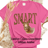Comfort Colors® Smart Ass, Donkey Farmlife funny graphic tee, funny sarcastic shirt, trendy western aesthetic cowgirl summer top, gift for her, retro rodeo club apparel