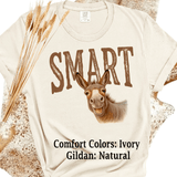 Comfort Colors® Smart Ass, Donkey Farmlife funny graphic tee, funny sarcastic shirt, trendy western aesthetic cowgirl summer top, gift for her, retro rodeo club apparel