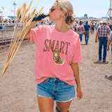 Comfort Colors® Smart Ass, Donkey Farmlife funny graphic tee, funny sarcastic shirt, trendy western aesthetic cowgirl summer top, gift for her, retro rodeo club apparel