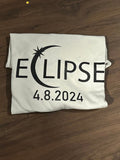 Total Solar Eclipse 04-08-2024 Total Solar Eclipse Commemorative Shirts, Memories of this rare event, Solar Eclipse April 8, 2024
