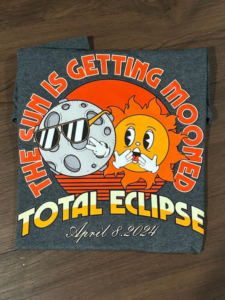 The sun is getting Mooned April 08, 2024 Total Solar Eclipse Commemorative Shirts, Memories of this rare event, Solar Eclipse April 8, 2024