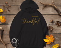 Thankful Puff Vinyl 3D Embossed Family Shirt / Thankful Sweatshirt / Thankful Comfort Colors, Thankful Lover Sweater, Hello Thanksgiving Sweatshirt, Women Thankful Sweatshirt, Women Gift For Thanksgiving